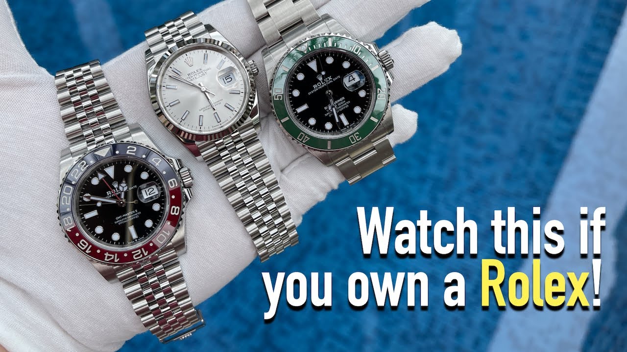 Protect your Rolex watches value - Get the BEST watch protection Submariner Daytona GMT-Master 2