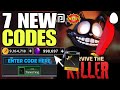 Survive the Killer Roblox Codes 2025 🎮