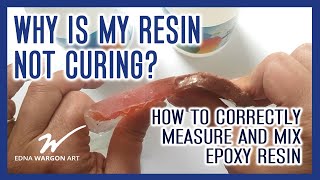My top tips for reasons why your resin isn’t curing! Bendy, sticky epoxy resin? screenshot 4