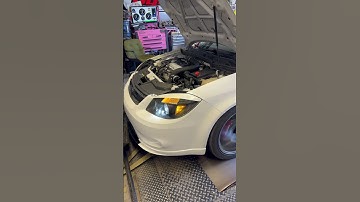 Cobalt SS Big Turbo Dyno Pull #cobaltss #turbo #shorts