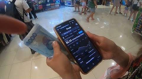 How Much is the Currency Exchange Rate in the Philippines from Dollars to Pesos!🇸🇽💵🇺🇲 #travel 