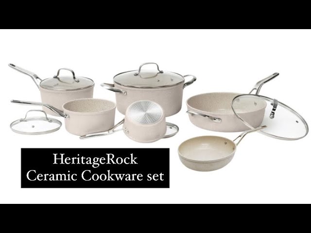 Heritage THE ROCK Ceramic Cookware Set