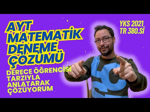 2024 YKS Tadında AYT Matematik Deneme Çözümü