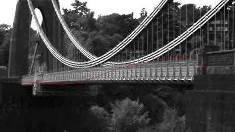 Imetrum - Dynamic Displacement of Clifton Suspension Bridge
