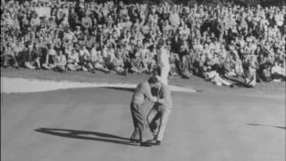 1956 Jack Burke wins the Masters Tournament