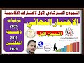 حصري النموذج الأول من الاسئلة الاسترشادية لاختبارات الترقي في الأكاديمية المهنية للمعلمين 2025 حصري النموذج الأول من الاسئلة الاسترشادية لاختبارات الترقي في الأكاديمية المهنية للمعلمين 2025