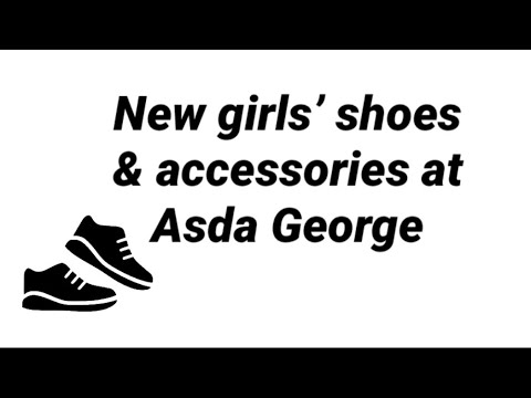 asda george girls shoes