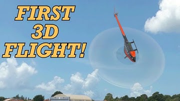 Learning 3D RC Helicopter flying using AccuRC Flight Simulator