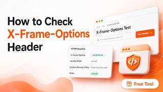 How to Check X-Frame-Options Header | Prevent Clickjacking with Geekflare