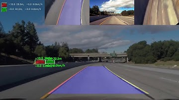 Vehicle & Lane Detection and Tracking - challenge video using mrcnn