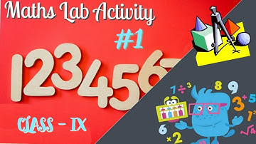 Class 9 || MATHS ☆☆ LAB ACTIVITY 01 ☆☆ a^2 - b^2 = (a+b)(a-b) ☆☆