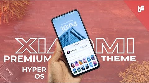 Premium iOS 17 Theme For Miui 14/Hyper Os | New System UI,Control Centre & Lockscreen