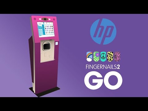 Fingernails2Go provides fast, easy nail art with HP and Tensator