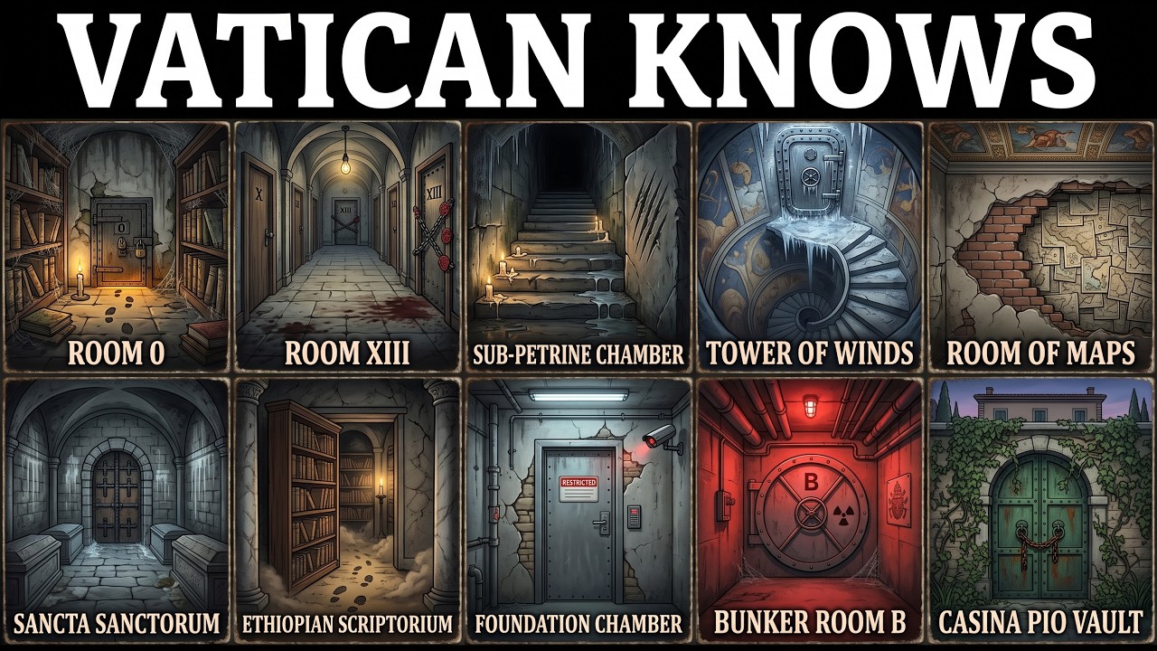 ⁣10 Forbidden Rooms in the Vatican No One Has Been Allowed to Enter