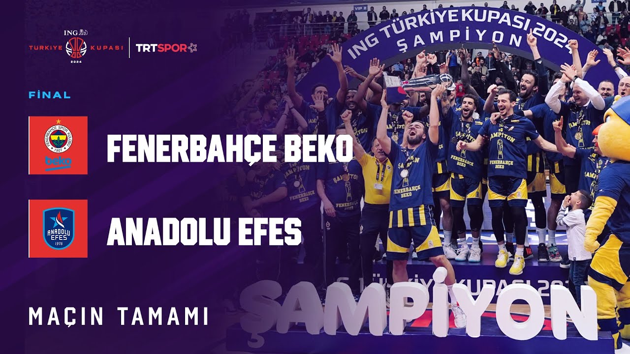 ŞAMPİYON FENERBAHÇE BEKO | Anadolu Efes - Fenerbahçe Beko 