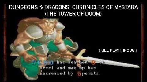 Dungeons & Dragons: Chronicles of Mystara (The Tower of Doom) | Full Playthrough