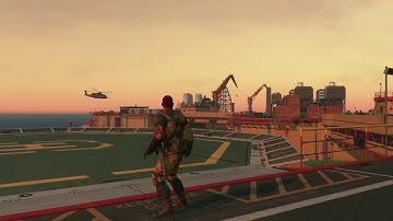 Mother Base birds birding and stuff - Infinite Heaven mod - MGSV