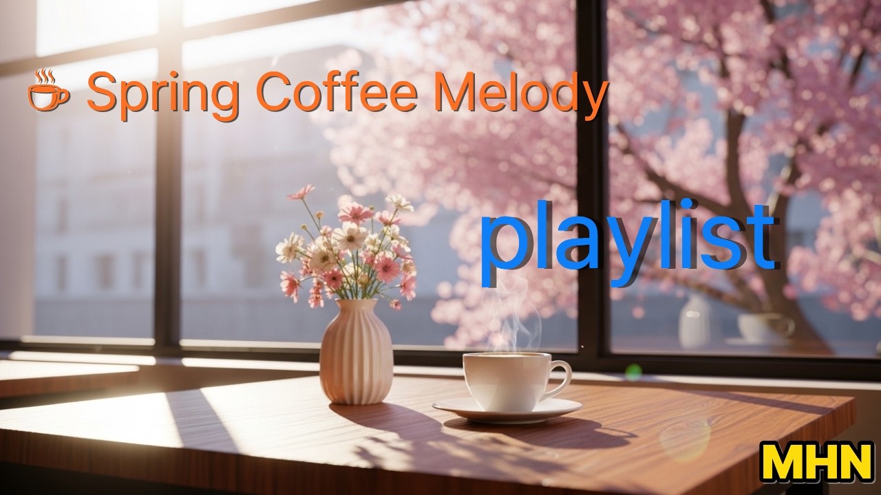 [ playlist ] Spring Café Music ☕ Fresh & Relaxing Playlist for a Bright ...