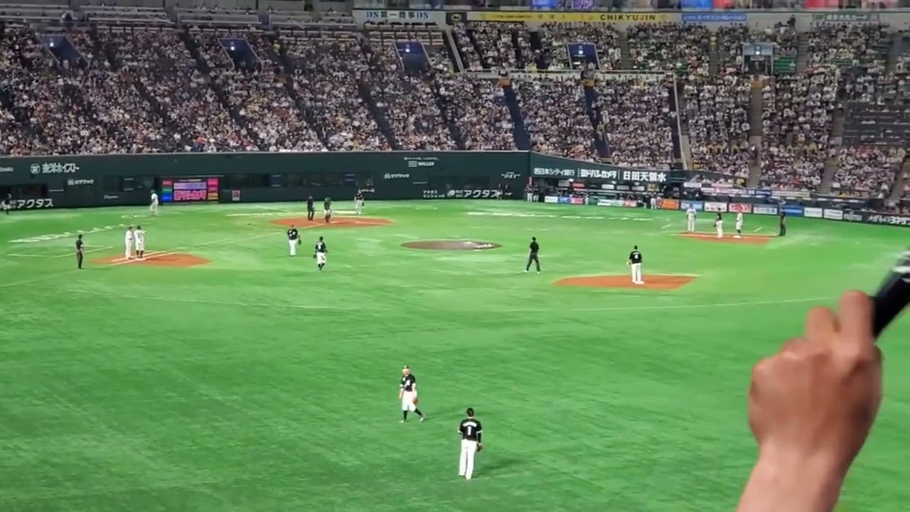 20230401　福岡ソフトバンクホークス【4回ｳﾗ】応援･攻撃風景　バッティング打撃　応援団による鳴り物･声出し応援あり@福岡PayPayﾄﾞｰﾑ･外野ﾗｲﾄ