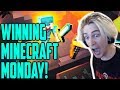 I WON $10,000 IN MINECRAFT MONDAY TOURNAMENT WITH MOXY!! EASY!