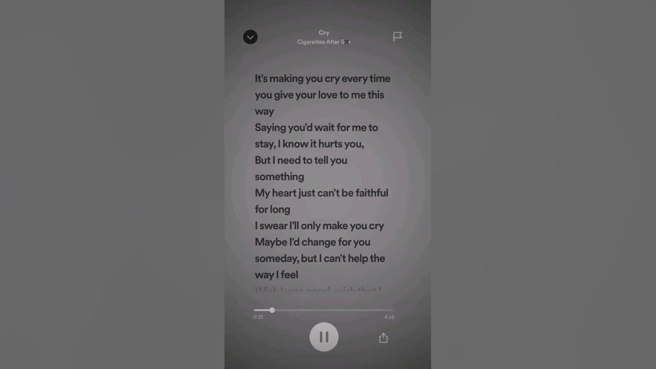 cry lyrics cry lyrics