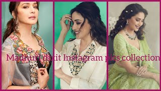 Madhuri dixit Instagram pics🤳 collection|| Himanshi Singh
