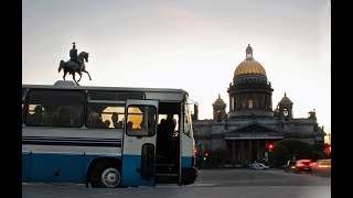 На Ikarus 250 по Петербургу