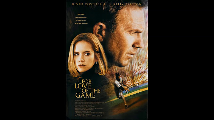 For the love of the game sound track