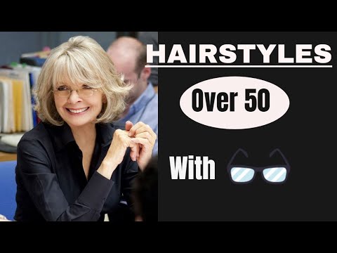 hairstyles-for-older-women-over-50-with-glasses#fashionworldchannel