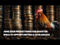 June 2025 Predictions for Rooster  Wealth Opportunities &amp; Love Advice
