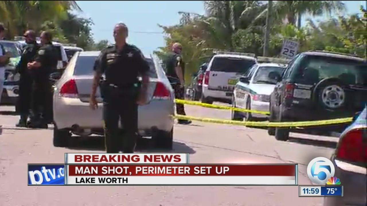 Victim found shot in Lake Worth alley