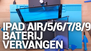 iPad Air (2013) / iPad 5/6/7/8/9 (2017 t/m 2021) batterij vervangen - Fixje.nl