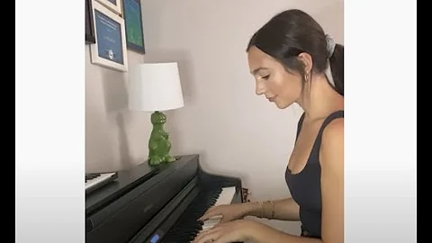 Emily Bear piano - "Emily" (Johnny Mandel cover)