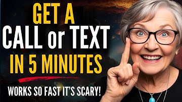 Receive an Immediate Text Or Call After Listening For Just 5 Minutes | MUST TRY!