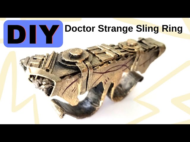 Doctor Strange Sling Ring | Cardboard DIY - YouTube