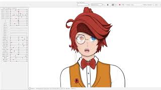 Half-Body Live2D Rigging Showcase