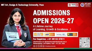 Admission Open 2026-27  | Mechanical Engineering | MIT-ADT University, Pune