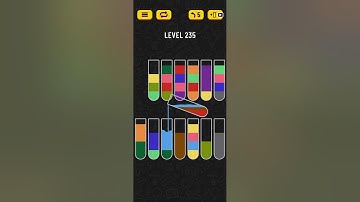 Water Sort Puzzle Level 235 Walkthrough