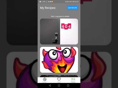 react native recipe app