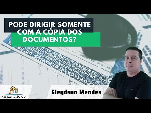 Vídeo: Podemos ter carteira de motorista xerox?