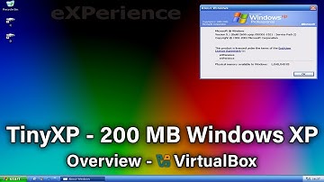 TinyXP : The 200 MB Windows XP