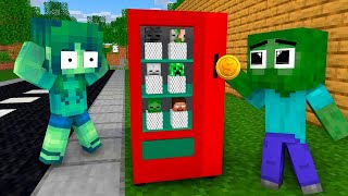 Monster School : ZOMBIE GIRL WENDING MACHINE WRONG BABY CHALLENGE - Minecraft Animation by Luyi - Minecraft Animations 901,384 views 2 years ago 25 minutes