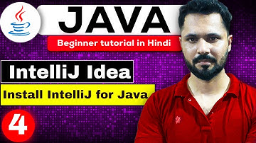Java tutorial in Hindi for beginners #4 install intellij idea for Java