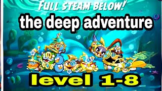 Angry birds 2 the deep adventure level 1-8 ( 12 may 2024 ) #ab2 the deep adventure today