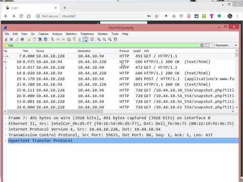 Using Wireshark to Find the HTTP Login Decode