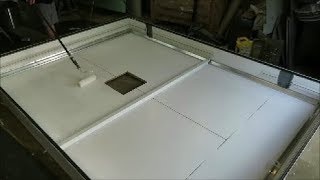 pop up camper roof restore part 3 reassemble insulate paint