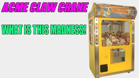 Super Interesting ACME Crane Claw Machine!