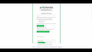 Booking Confirmation Emails Template Setup Tutorial