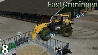 De kalfjes voeren - East Groningen #8 - Farming simulator 22