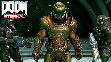 DOOM Eternal - Full Gameplay Walkthrough Part 7 - Mars Core (PS4 Pro, No Commentary)